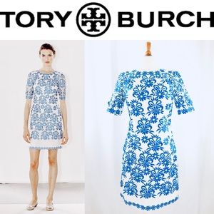 Tory Burch 3D exclusive runway dress.